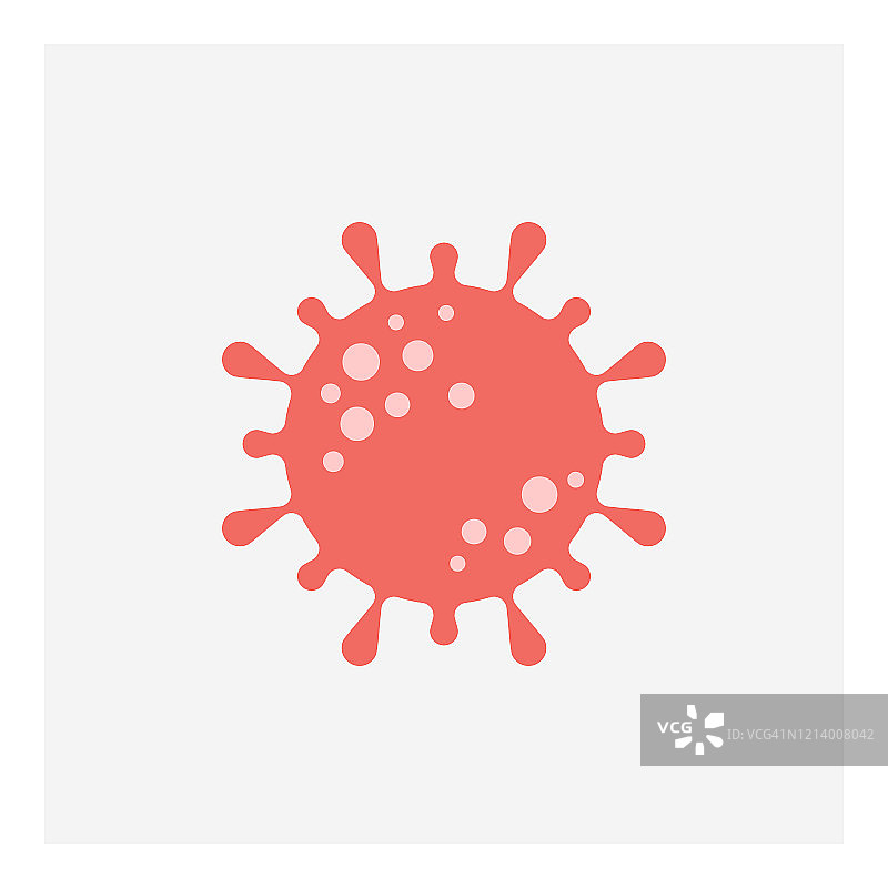 冠状病毒细菌病毒细胞图标图片素材