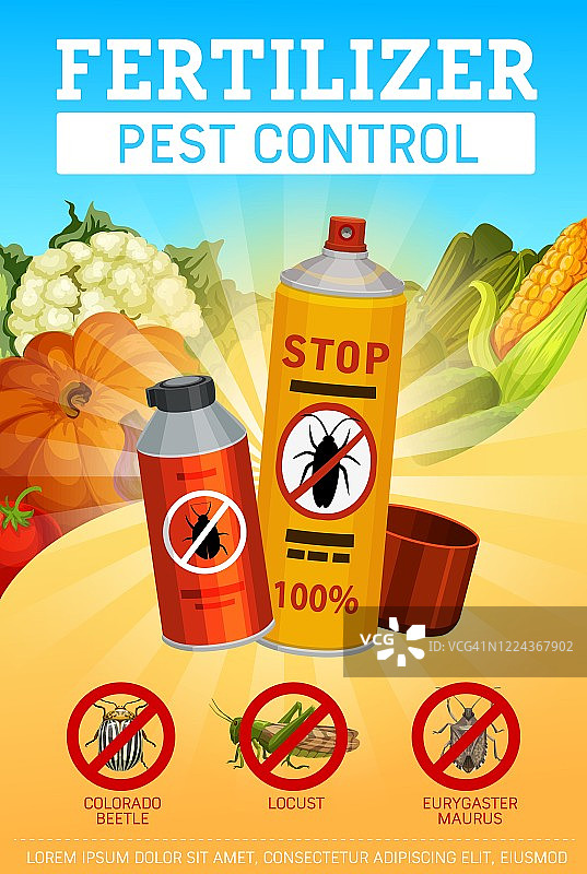 农业肥料与农业害虫防治图片素材