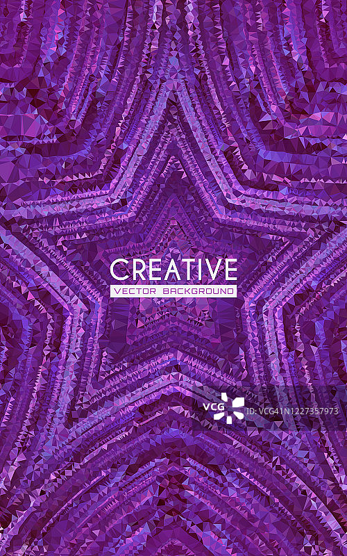 紫水晶星宝石抽象图形艺术背景图片素材