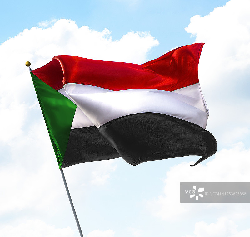 苏丹国旗图片素材