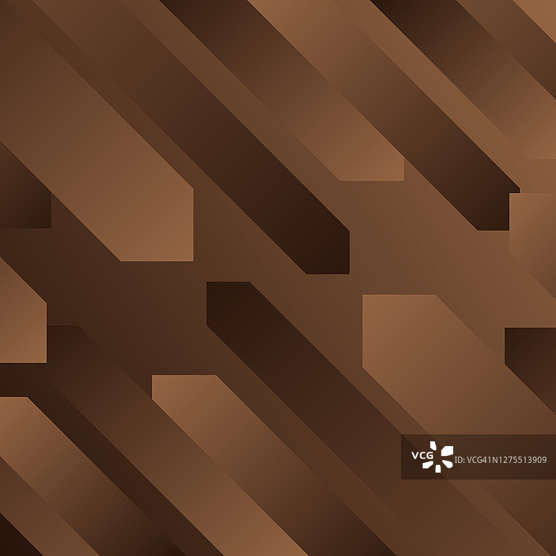 抽象设计与几何形状-时髦的棕色梯度图片素材