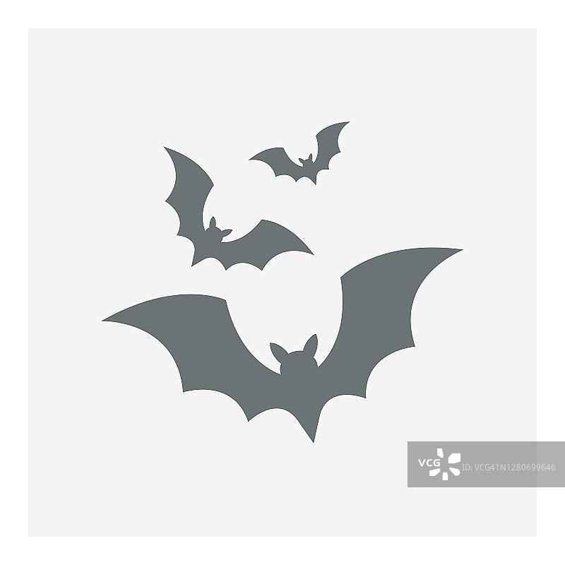 蝙蝠的图标图片素材