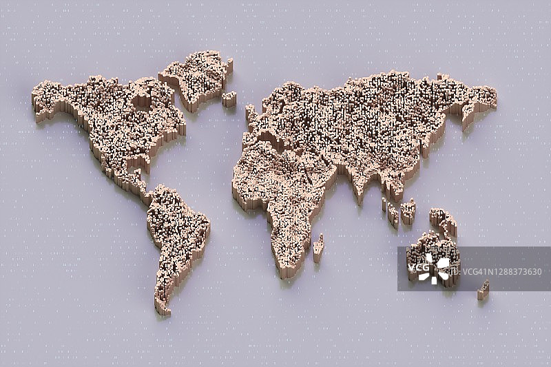 世界地图数据图片素材