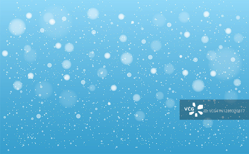 雪花和冬天的背景，圣诞海报图片素材