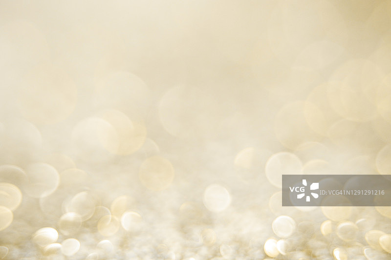 闪闪发光的金色和银色闪闪发光的装饰背景为节日，新年和圣诞节图片素材