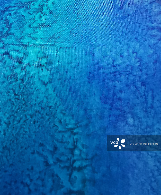 蓝色丝绸布料抽象背景，蓝色丝绸抽象背景，仿水背景，水池，海洋，大海图片素材