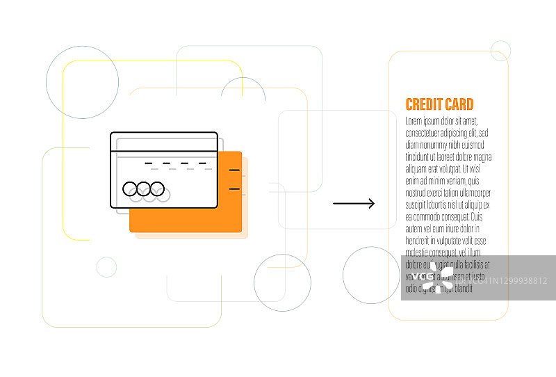 信用卡线图标设计图片素材