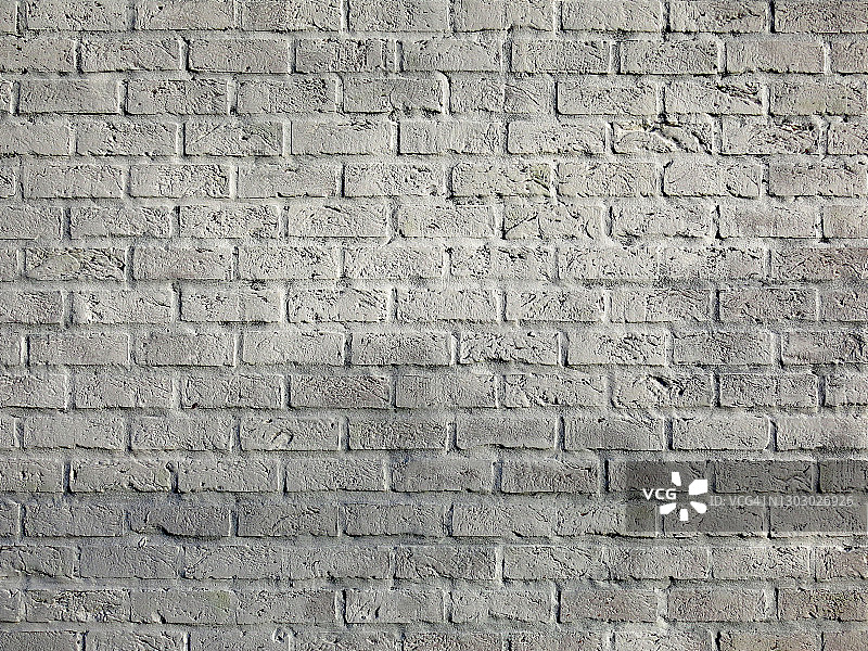 布鲁塞尔复古风格的风化白砖墙图片素材