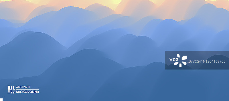 水表面。蓝色的抽象背景。矢量插图设计。图片素材