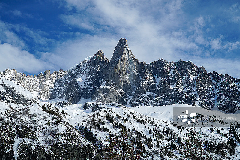 法国阿尔卑斯山脉图片素材