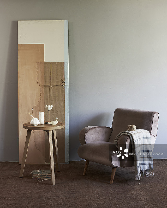 现代家庭室内客厅与木制概念图片素材
