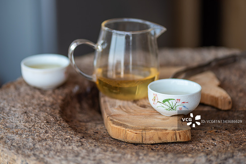 中国功夫茶的冲泡工艺及设备图片素材