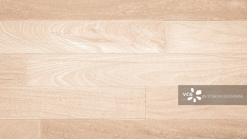 棕色木材纹理背景。木板桌面视图和板自然图案是木纹硬木地板。设计装饰木材复古墙材料的横幅复制空间。图片素材