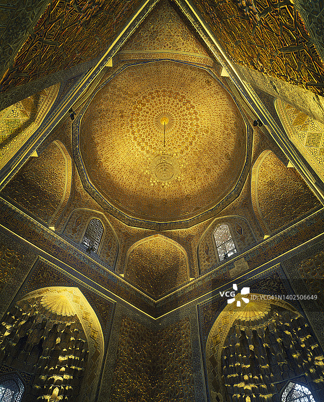 撒马尔罕的古里·阿米尔陵墓图片素材