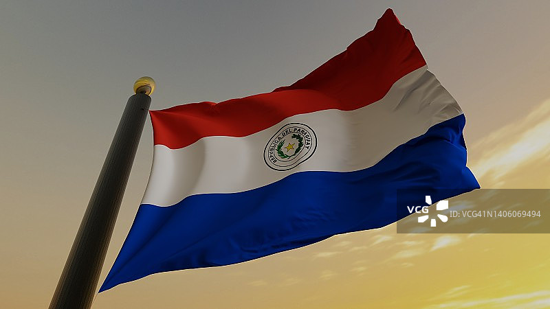 巴拉圭旗图片素材