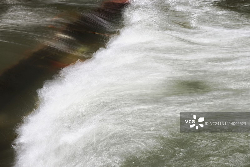 河流水面纹理的完整框架图片素材