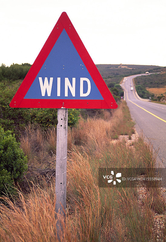 风的标志，非洲，1996年图片素材