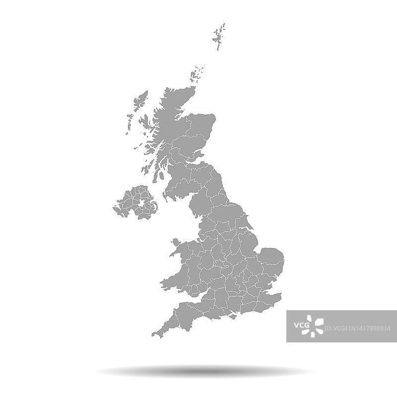 英国地图图片素材