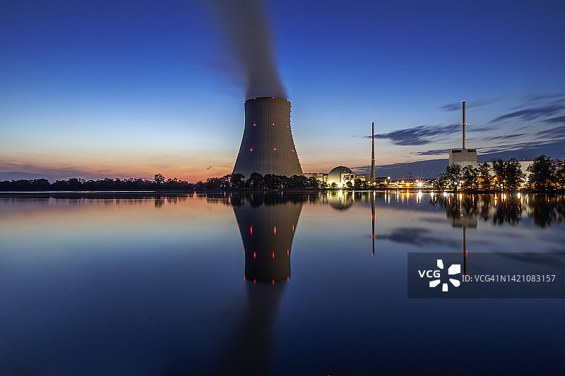 Isar 2号核电站(德国巴伐利亚州)图片素材