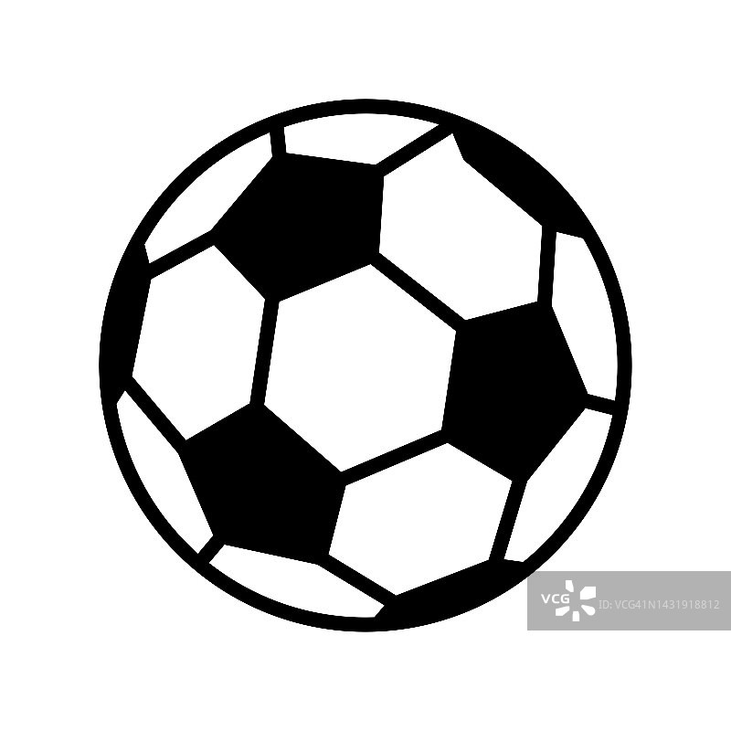 足球图标矢量设计临时[后期白色背景图片素材