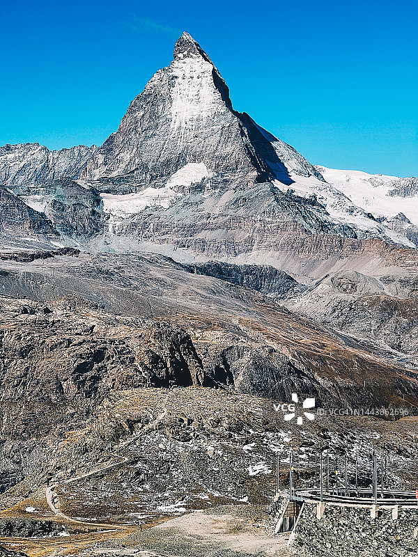 来自瑞士策尔马特Gornergrat Viewpoint的马特洪峰图片素材