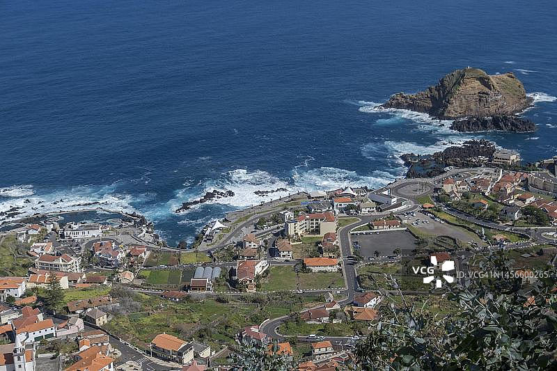 葡萄牙马德拉岛的波尔图-蒙尼斯风景图片素材