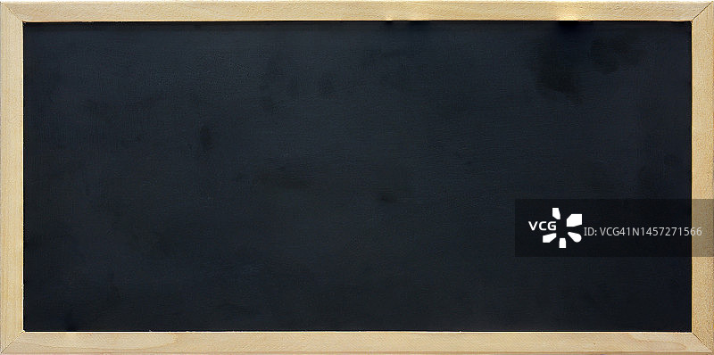 空白矩形黑板与木框，复制空间图片素材