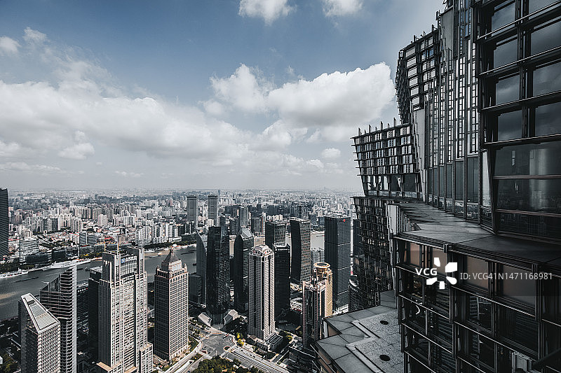 上海的地平线图片素材