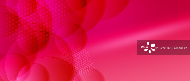现代红色科技背景横幅图片素材