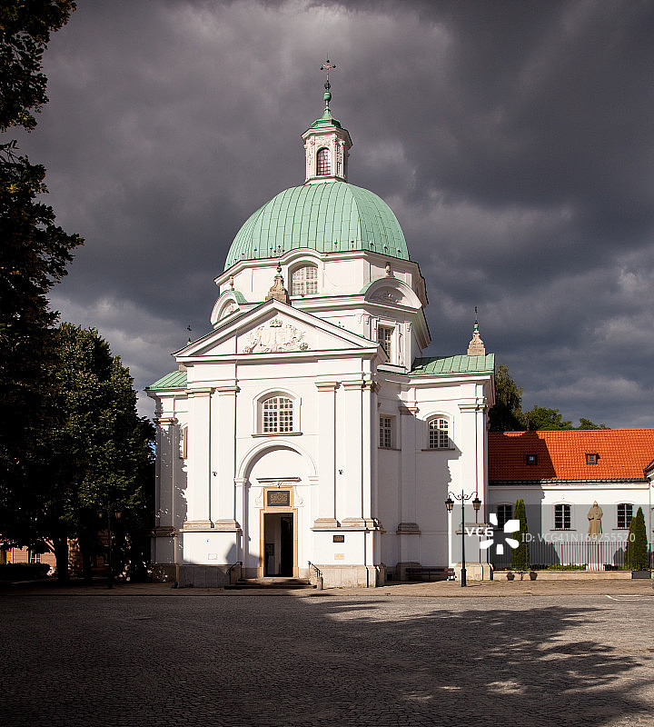 圣Kazimierz教堂图片素材