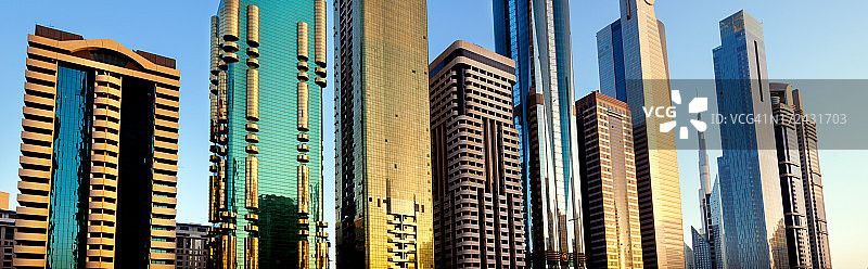 迪拜商业大厦图片素材