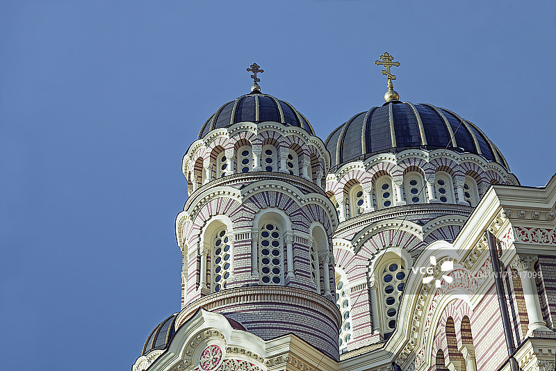 里加东正教大教堂图片素材