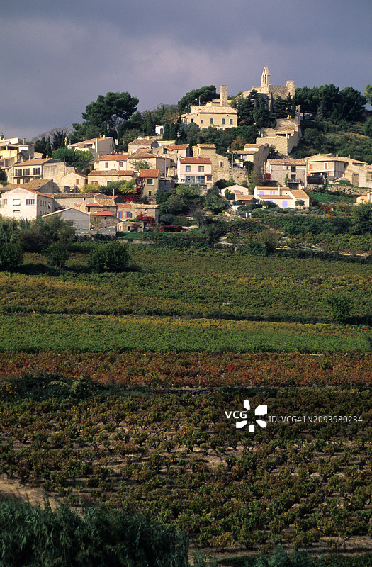拉斯托，葡萄酒之乡图片素材