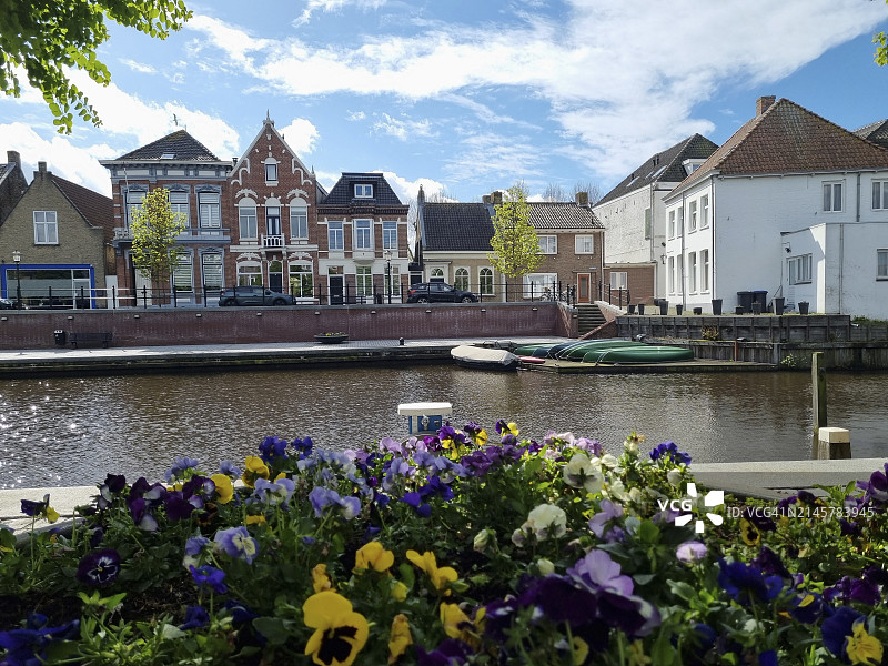 荷兰Oudenbosch Jachthaven的景色图片素材