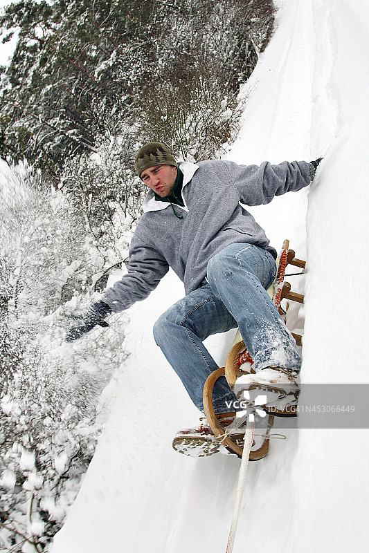 雪橇比赛图片素材