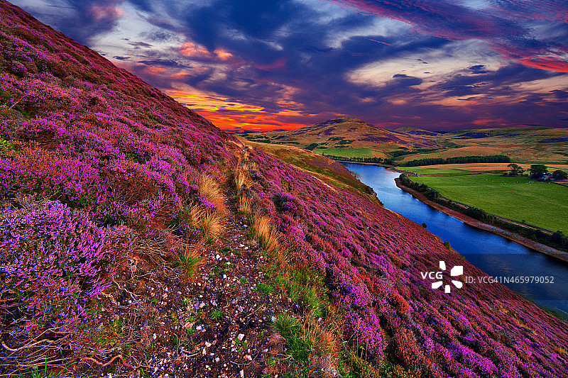 美丽的苏格兰自然景观图片素材