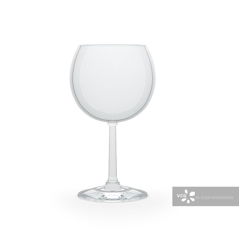 酒杯孤立在白色背景上图片素材