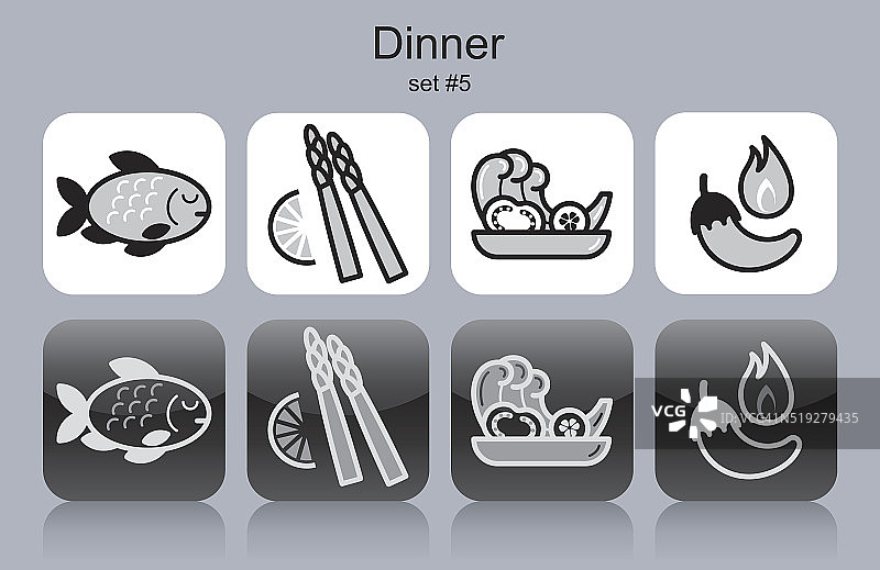 晚餐的图标图片素材