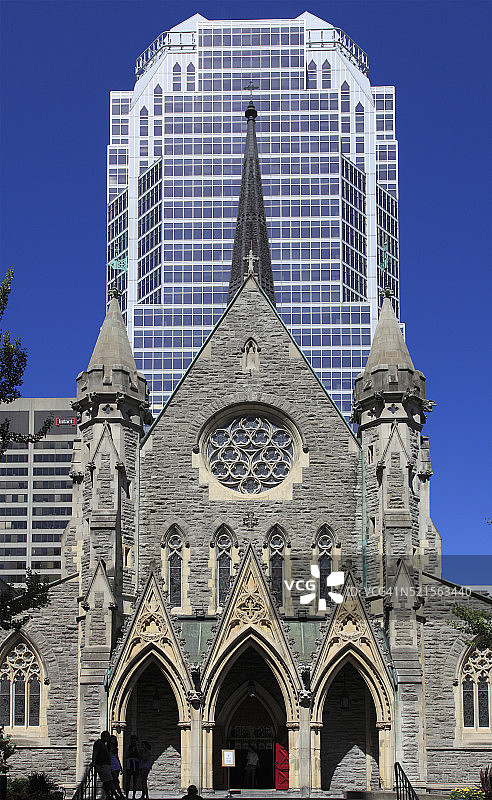 蒙特利尔，基督教堂，圣公会大教堂图片素材