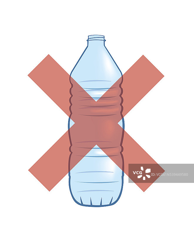 塑料瓶的禁令图片素材