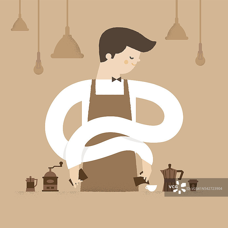 职业——咖啡师图片素材