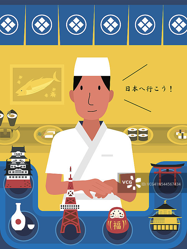 日本旅游海报图片素材