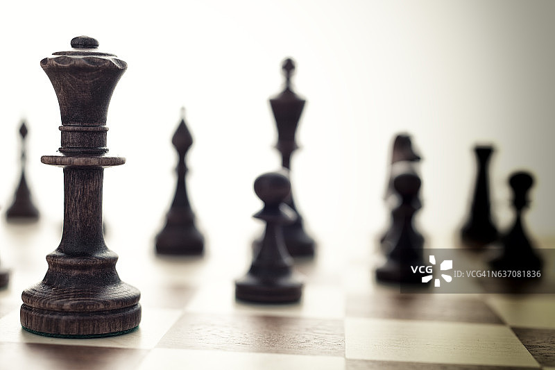 国际象棋游戏概念图片素材