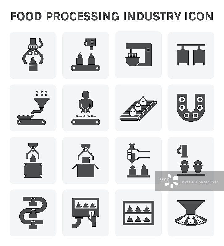 食品加工的图标图片素材