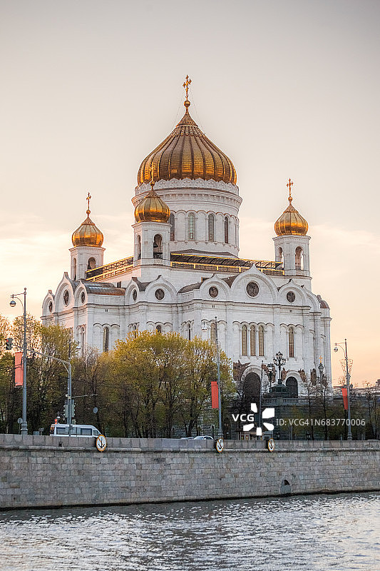 救世主大教堂，莫斯科，俄罗斯图片素材