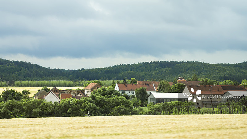 布拉格的村庄，捷克共和国图片素材