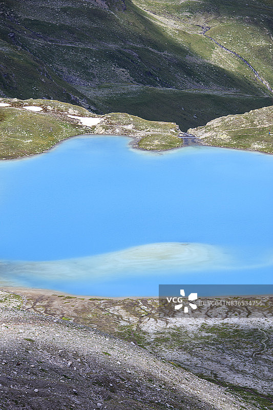 乔瑞辛湖，恩加丁，瑞士图片素材