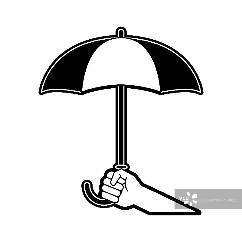 伞天气符号图片素材