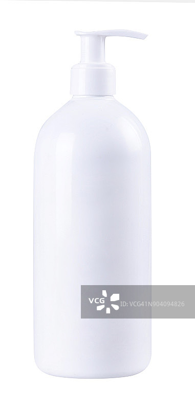 白色泵瓶图片素材