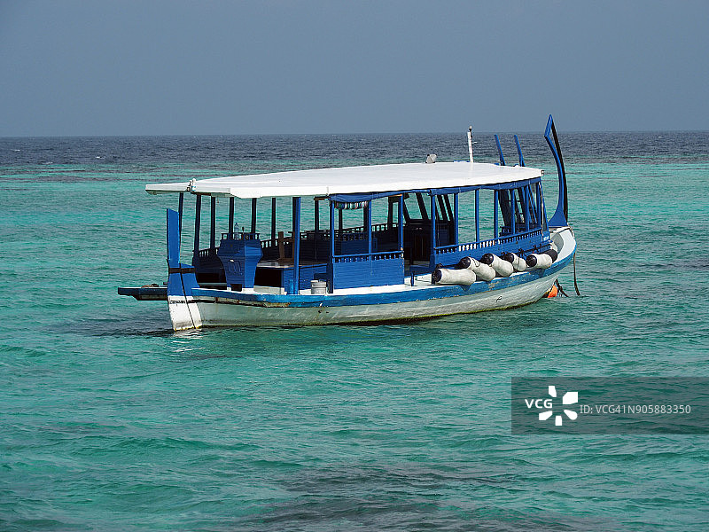 多尼，传统的马尔代夫船图片素材